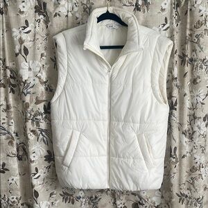 DSG Cream Quilted Vest